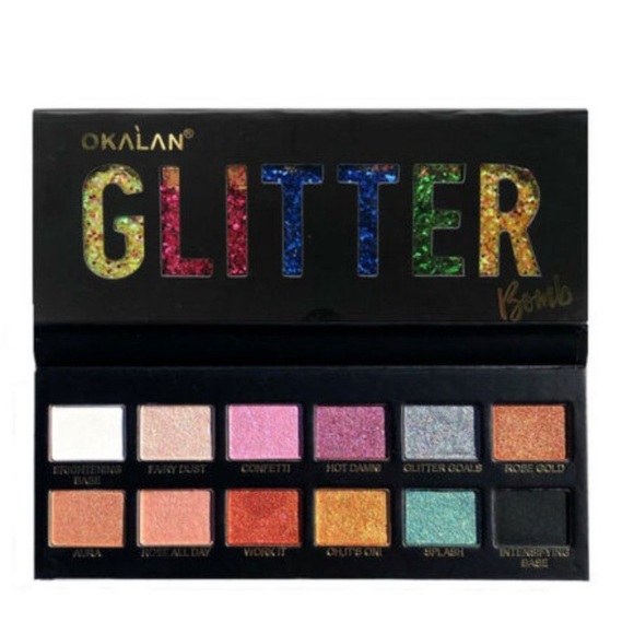 Okalan Other - 🎉HP🎉Glitter Bomb Eyeshadow Palette